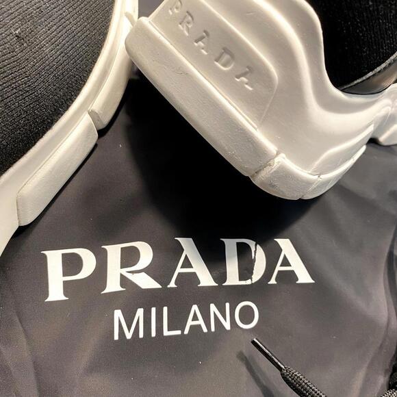 Prada Milano Two Tone Lace Up Sneakers, Men’s Size 9 - Picture 8 of 14